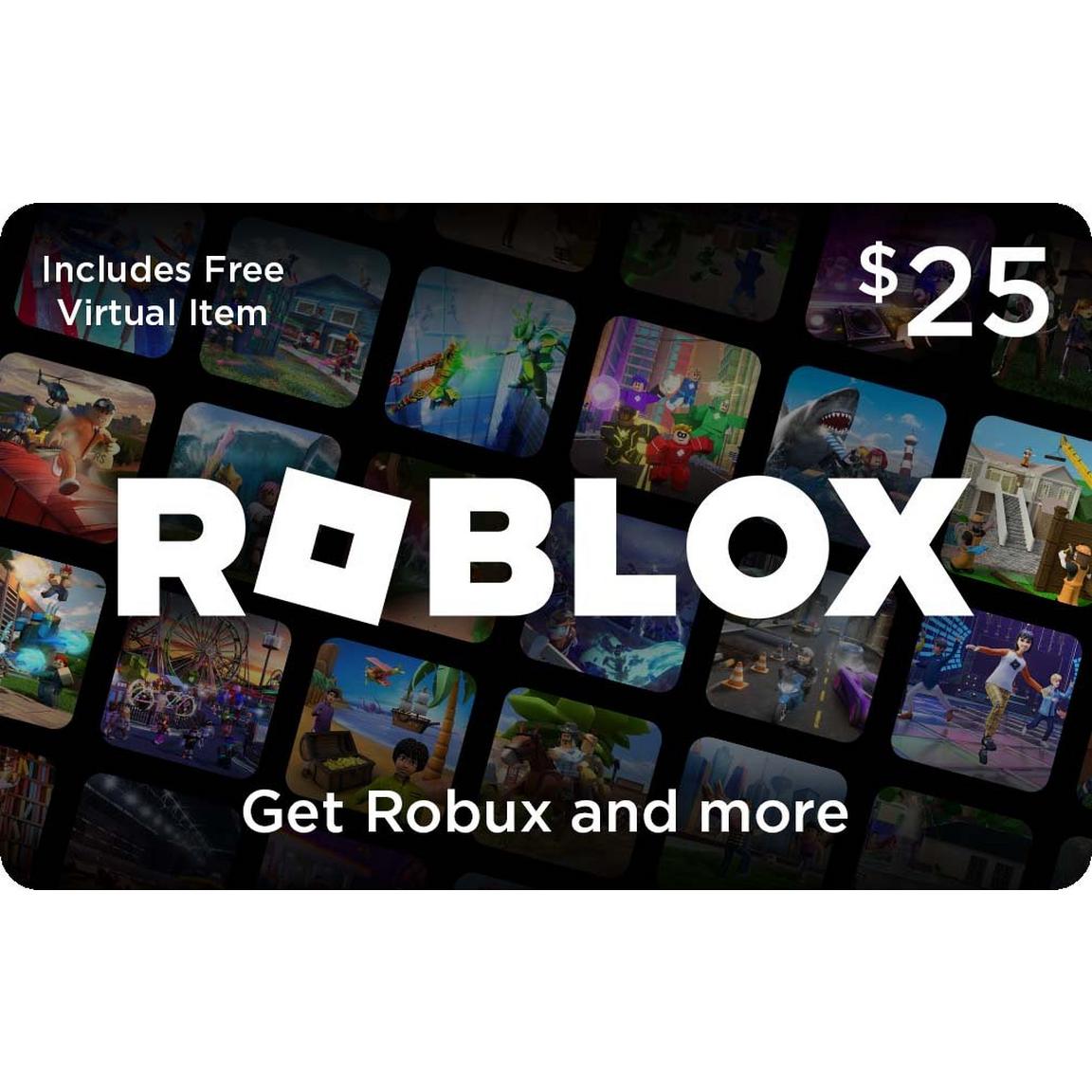 Roblox $25 Gift Card
